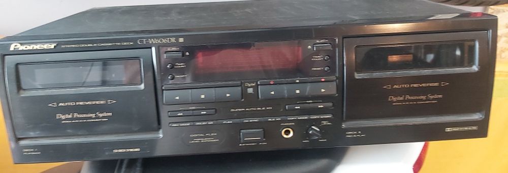 Pioneer CT W606DR double deck- magnetofon kasetowy