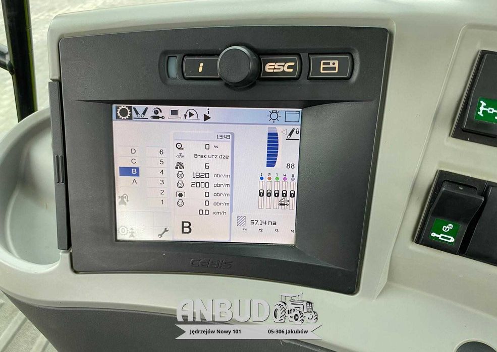 Claas Axion 820 Cebis 2013 r 6280 h  810