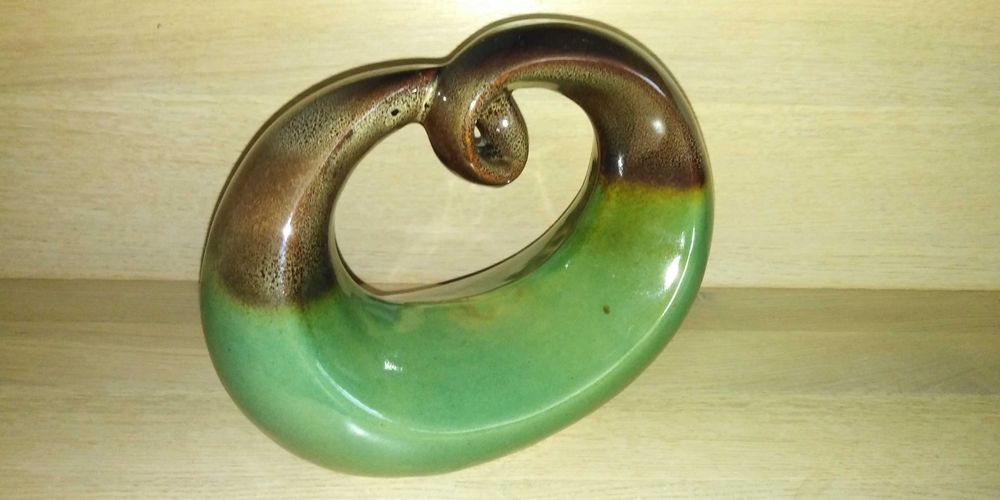 Dekoracja ceramika PRL ozdoba lata 60/70XXw ładna