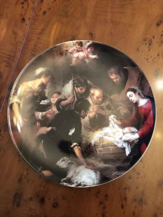 Prato decorativo Vista Alegre Natal