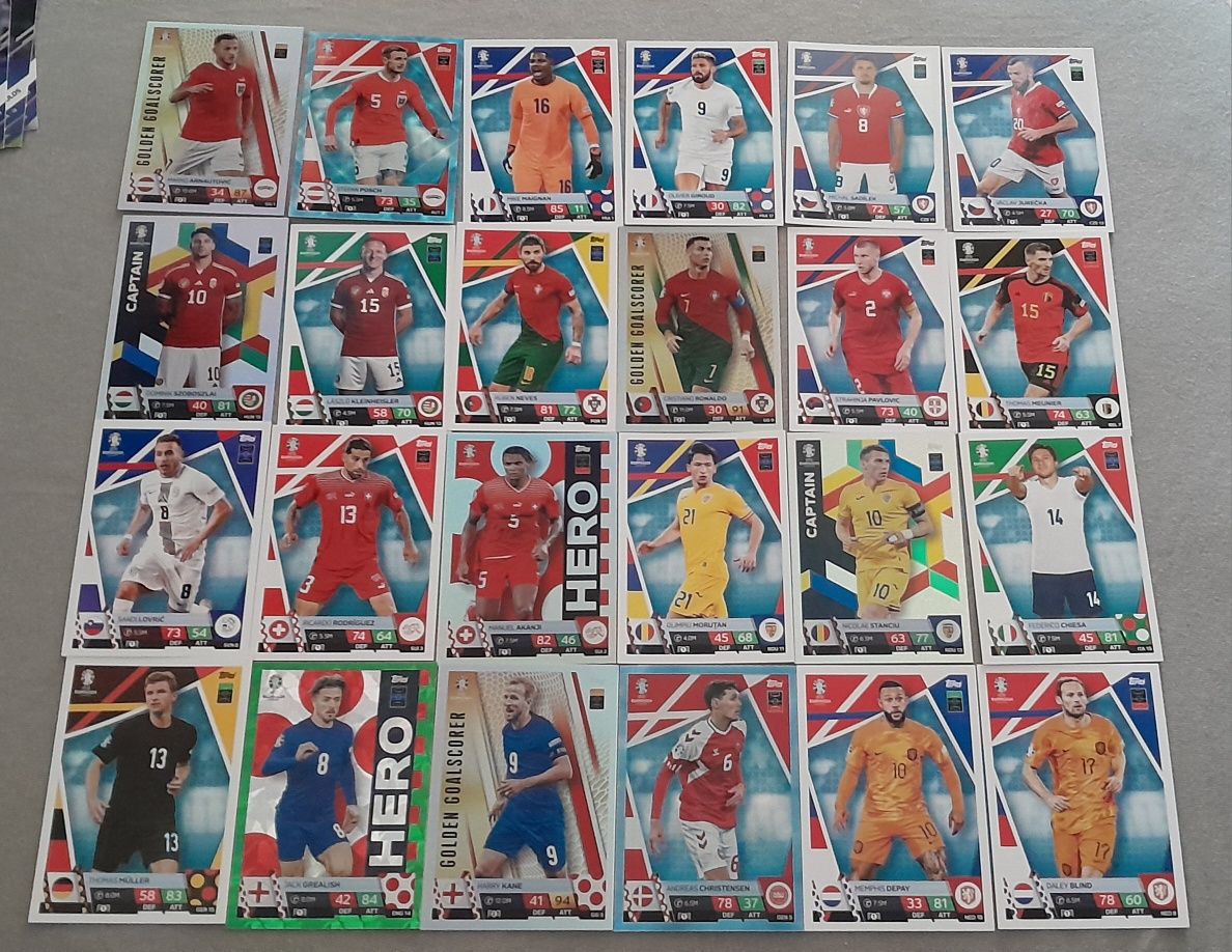 UEFA EURO 2024 Match Attax Topps