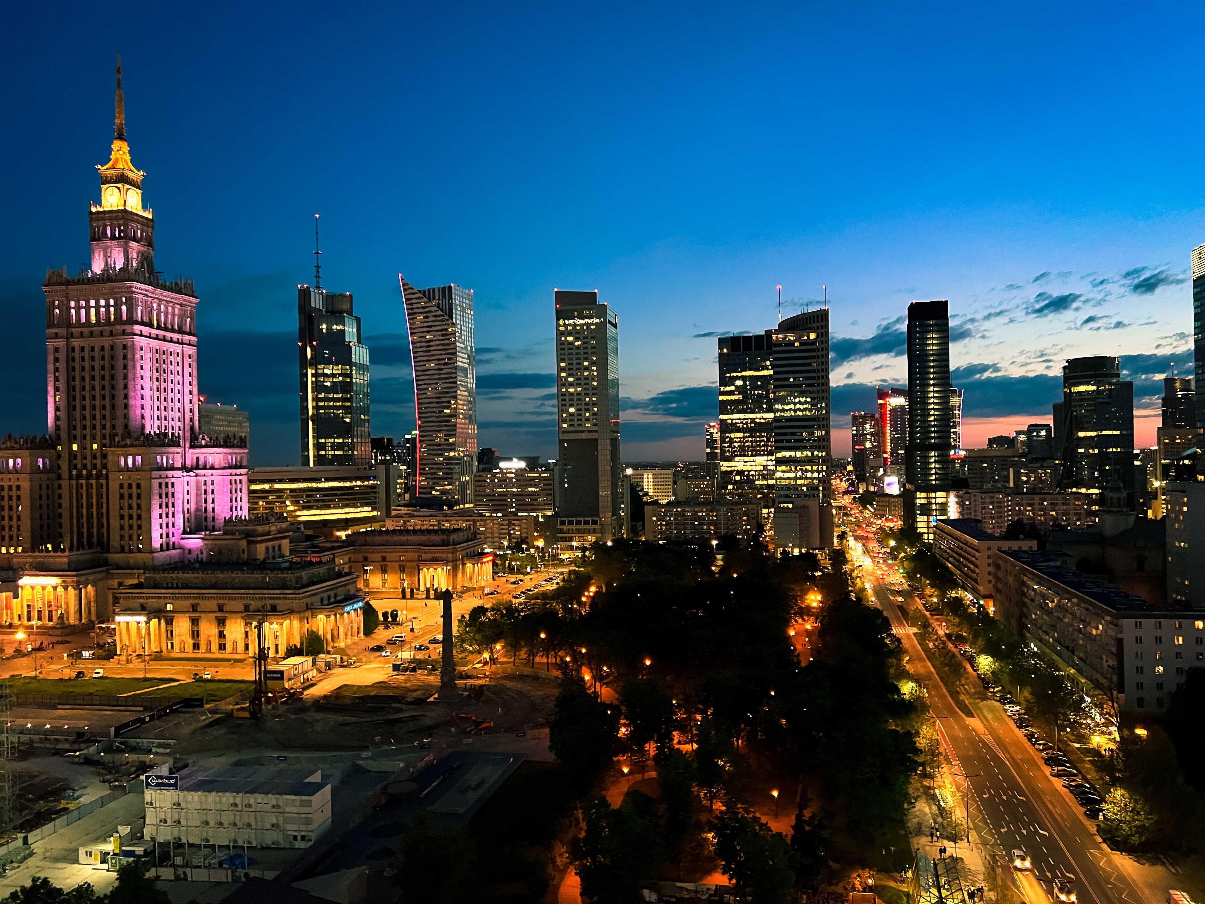 Studio FRANCESCO !! NIESAMOWITY widok !! 19 piętro !! CENTRUM Warszawa