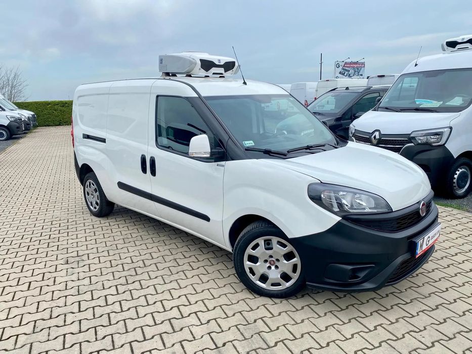 Fiat Doblo  Salon Polska / Long L2H1 / Klima /Chłodnia + Mroźnia -20st.C / 15 szt