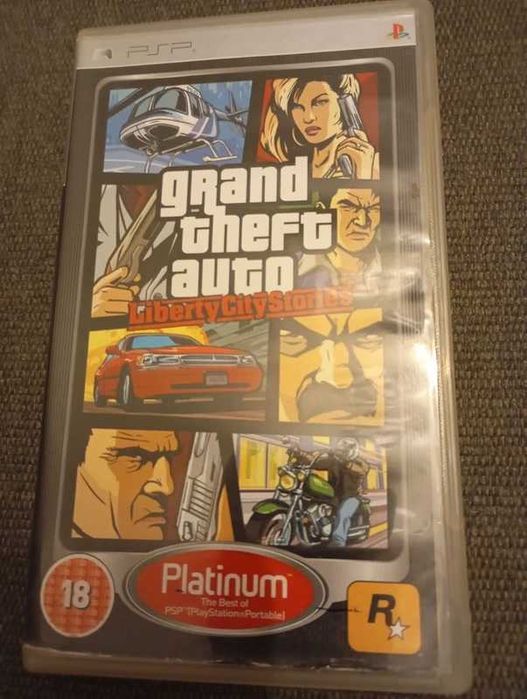 Caixa Gta Liberty City Stories Psp