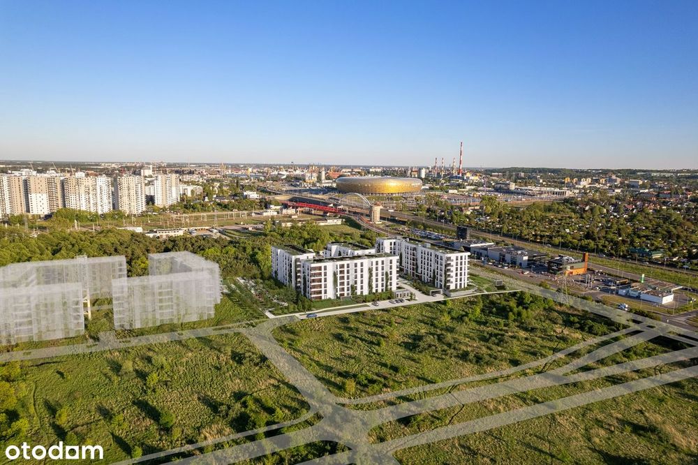 4-pokojowe mieszkanie 66m2 + balkon Bezpośrednio