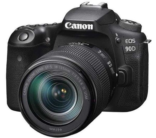 Lustrzanka Canon EOS 90D + 18-135mm IS USM Stan Idealny