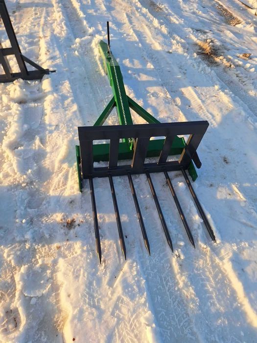 na tył ciągnika Ładowacz do obornika gruzu piachu tur na tył