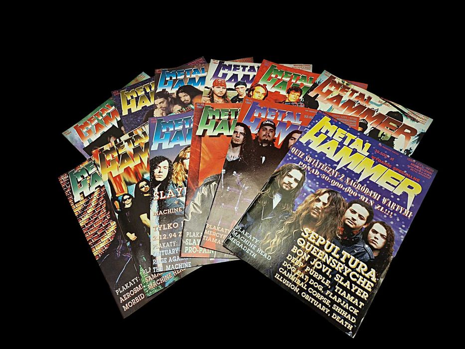 Czasopisma Metal Hammer komplet rok 1994
