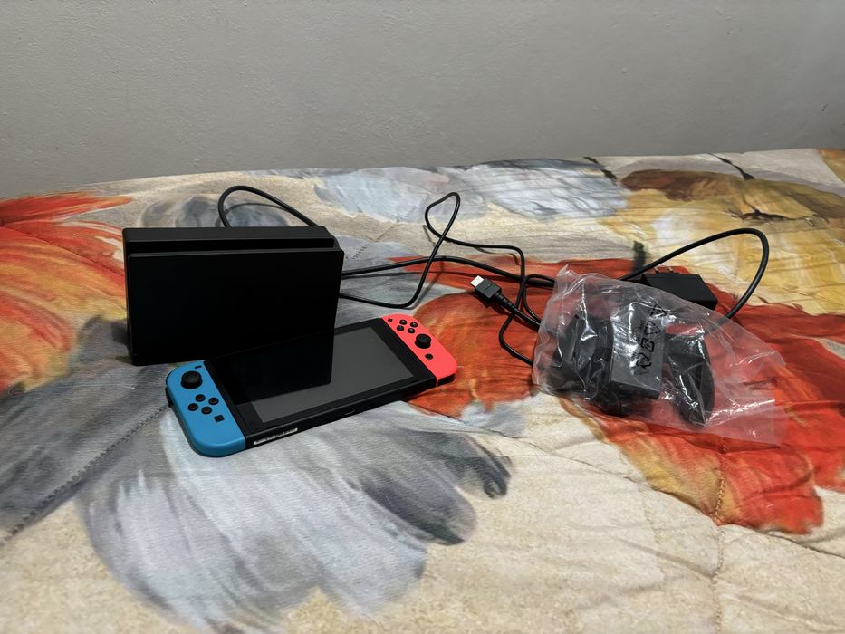 Nitendo switch  com o jogo wi sports