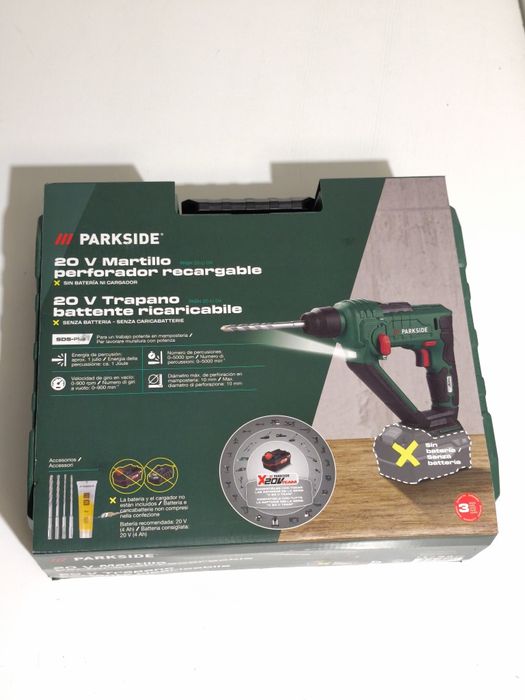 Martelo SDS 20v Parkside