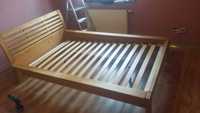 Łóżko  z litego drewna 120/200 z szafką nocną