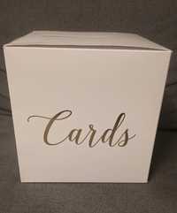 Pudełko na kartki i/lub koperty ślubne - PartyDeco "Cards"
