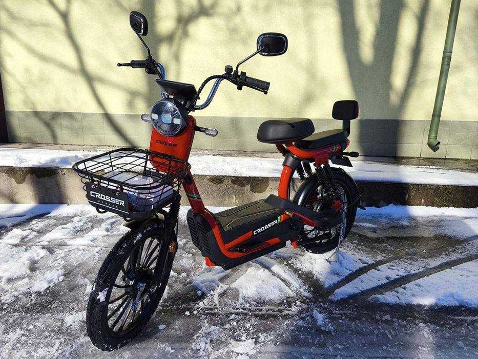 Хіт ! Електроскутер Crosser 1000W АКБ графенові новий потужний двигун!