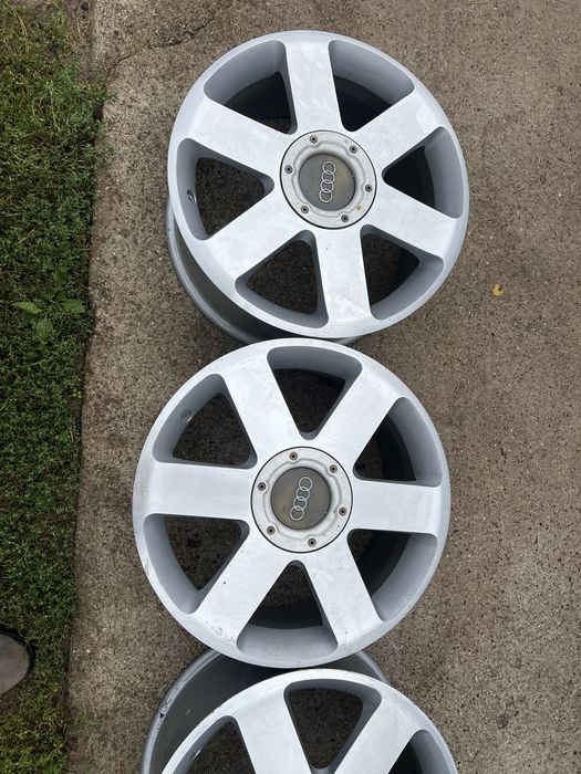 Komplet felg audi a4 s4 8E0 orginal 17cali 5x112