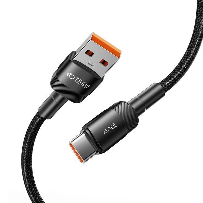 Kabel Tech-Protect UltraBoost Evo USB-C 100W/5A 50cm Black