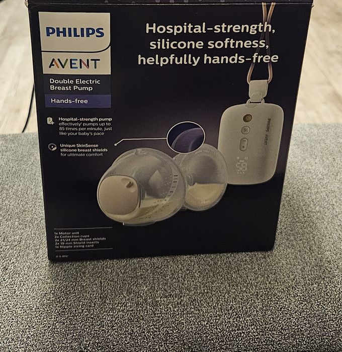 Laktator Philips Avent Hands-Free Premium Plus DUO SCF53 z gwarancją