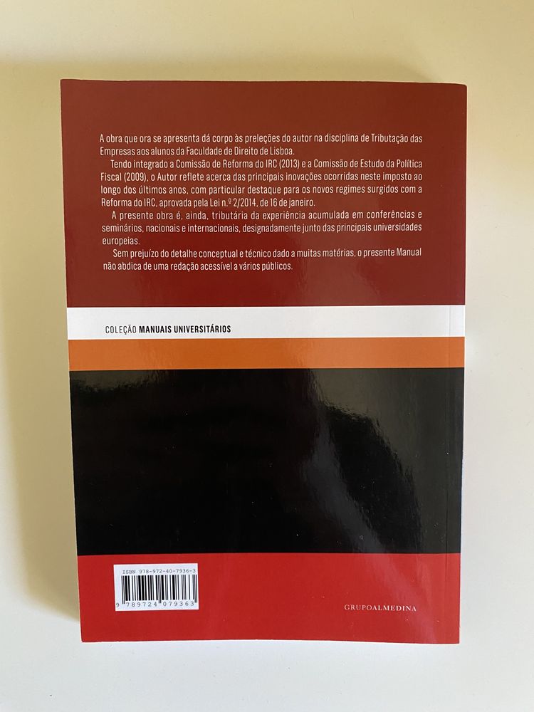 Manual do Imposto sobre o Rendimento das Pessoas Coletivas (IRC)