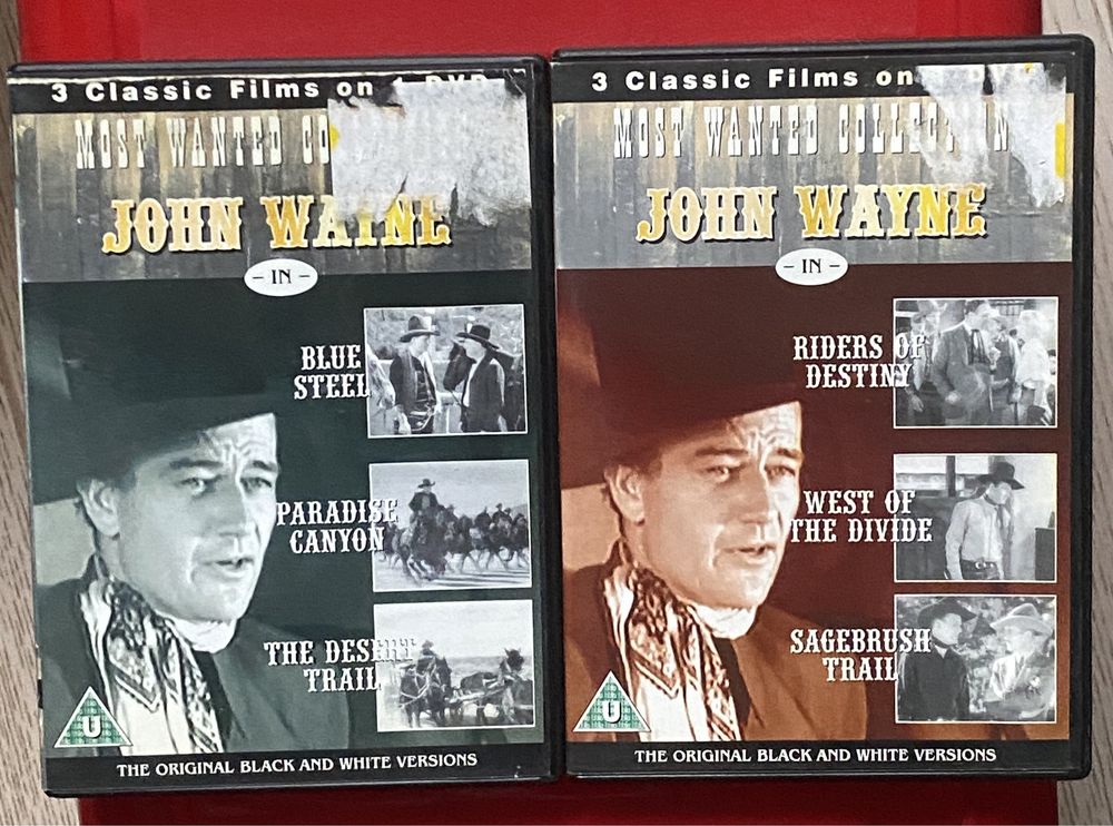 2 płyty DVD - film John Wayne