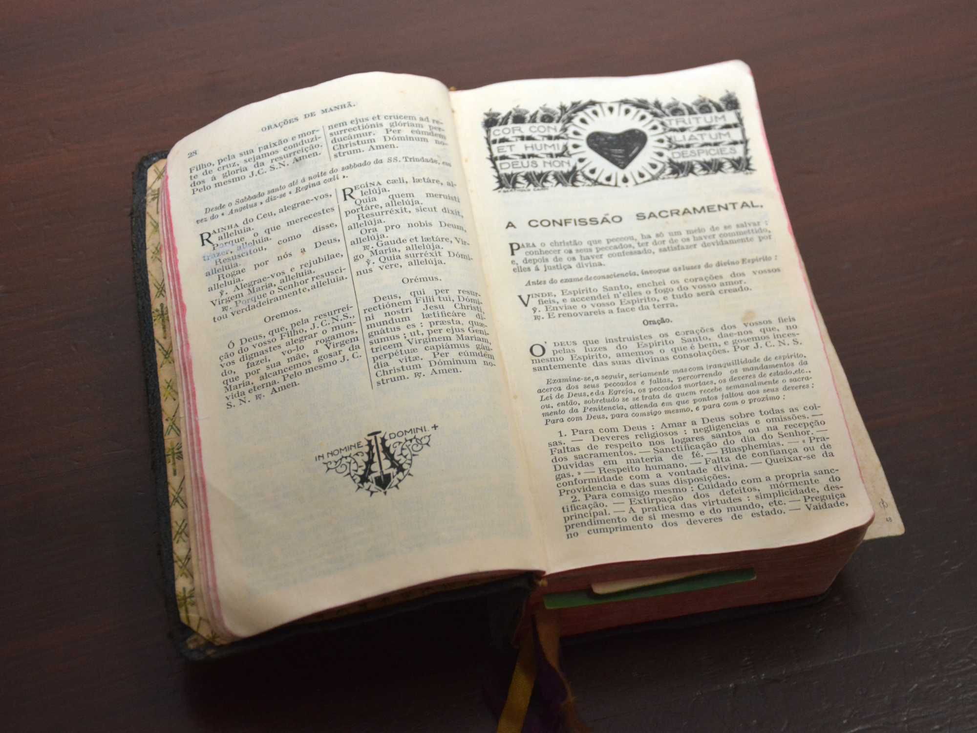 missal mini bíblia muito antiga