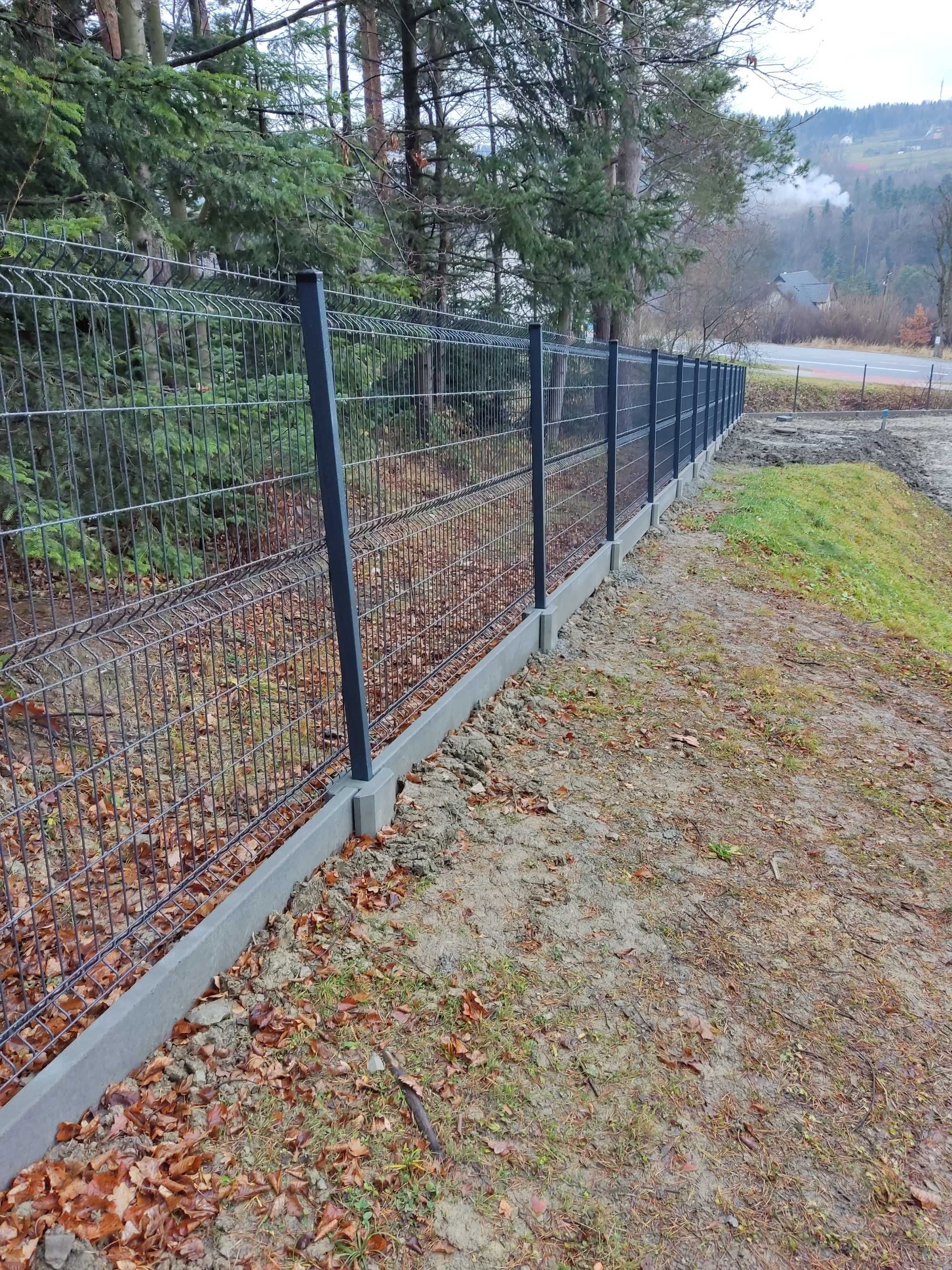 Ogrodzenie panelowe komplet panel h123 fi4 mm RYTRO