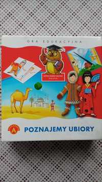 Gra edukacyjna - poznajemy ubiory