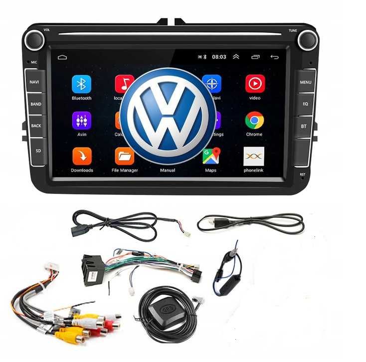 Radio Samochodowe do Vw,Skoda,Seat-ANDROID*GPS*WIFI*USB,BT(4 modele)