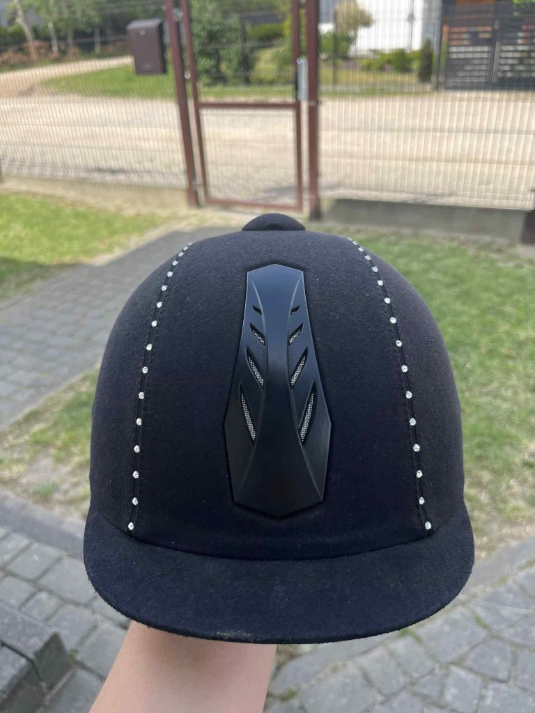 Kask jeździecki HKM