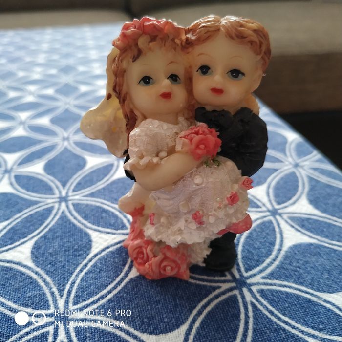 Figurka weselna para młodych