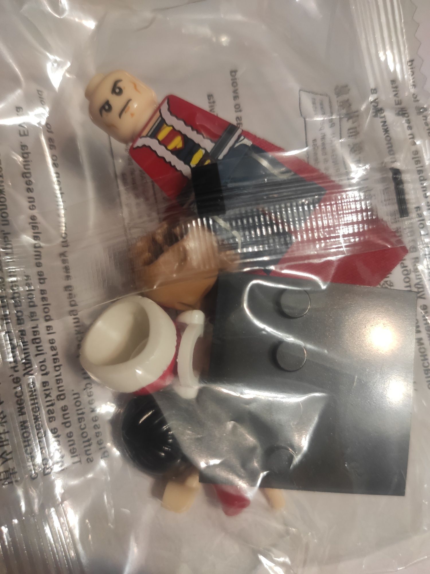 Superman Święty Mikołaj nowa figurka klocki na Mikołajki marki KOPF