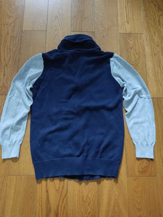 Sweter chłopięcy 158 Max & Mia granatowy heritage