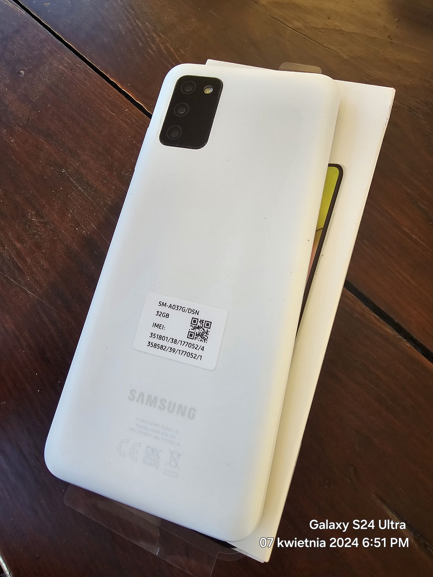 Samsung Galaxy A03s stan b.dobry, pudełko