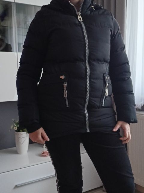 Kurtka zimowa czarna