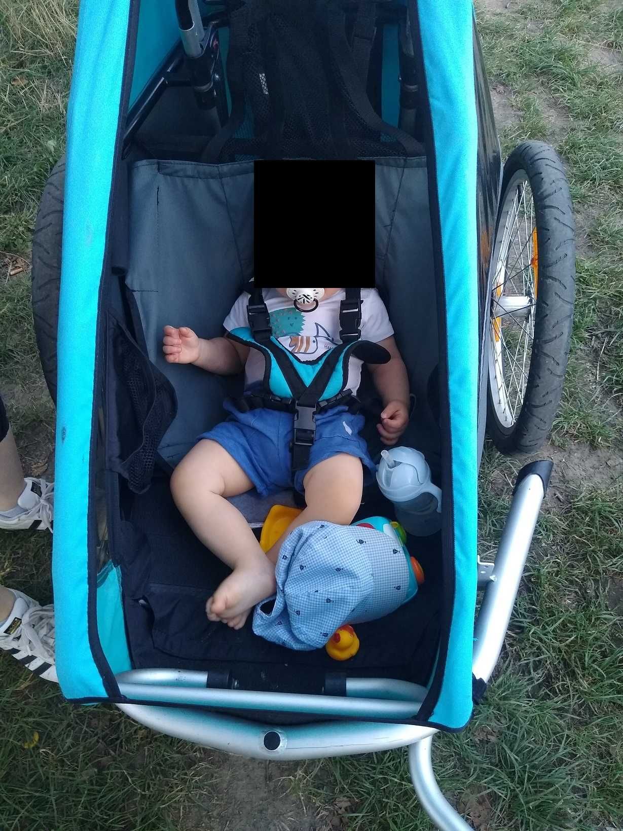 Przyczepka rowerowa dziecięca Croozer Kid 1