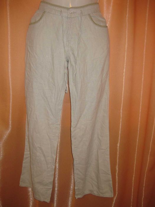 Зручні штани брюки Dolce & Gabbana 100% котон бавовна хлопок Італія