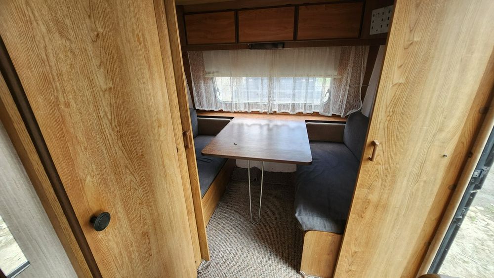 Buerstner Przyczepa Kemping Przedsionek 4505 Łazienka Kuchnia 2 sypial