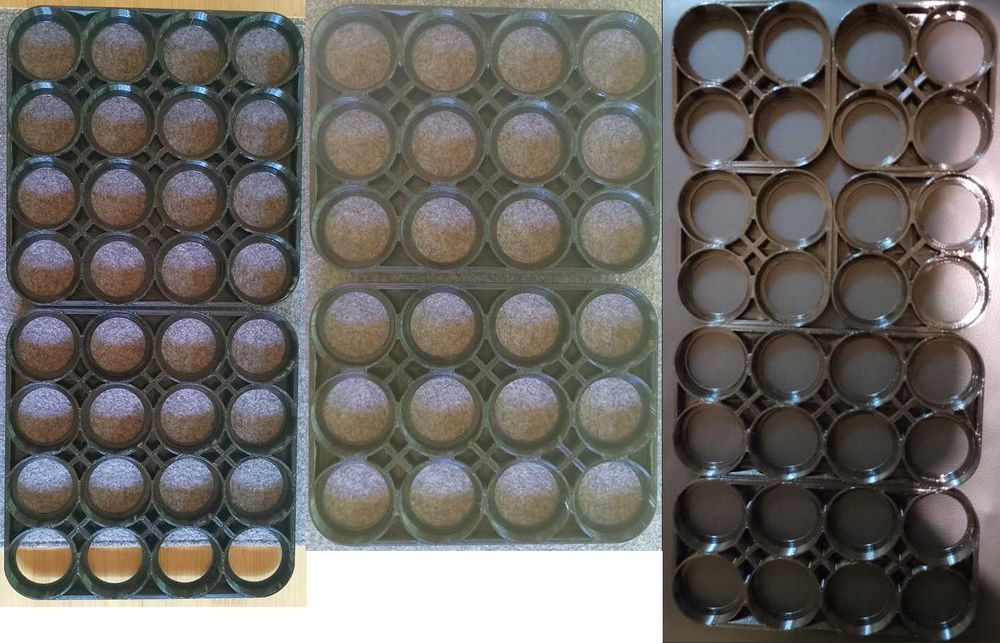 Холдер 40135 суцільний: посилений або з можливістю ізоляції комірок