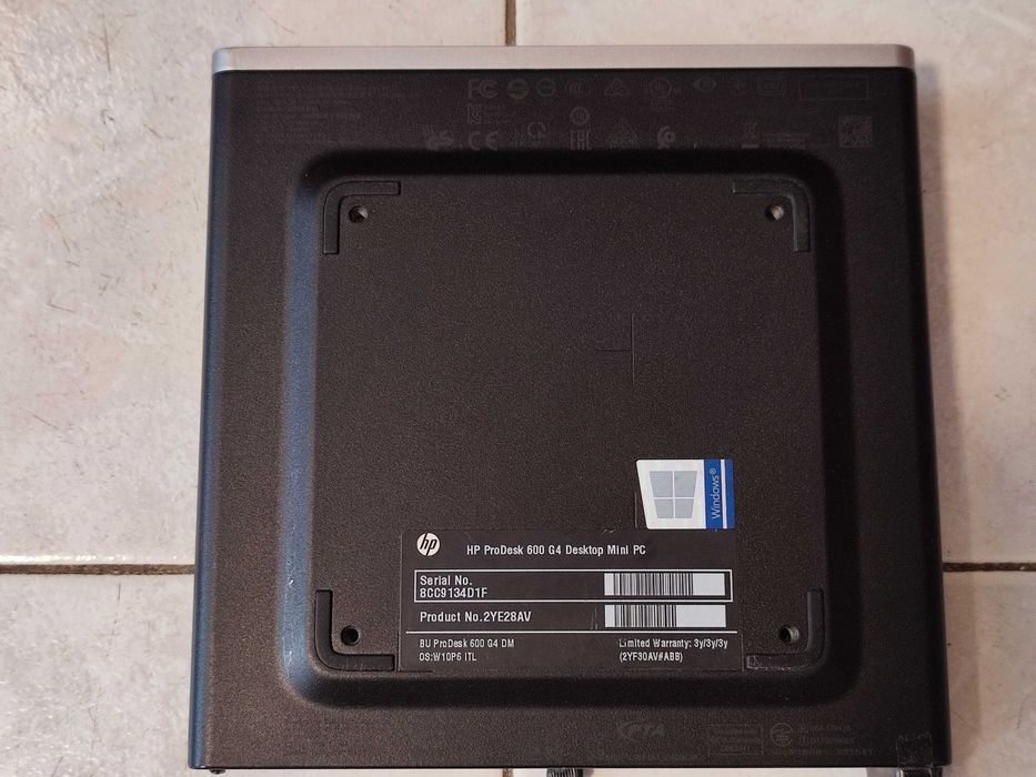 HP i5-8600T, RAM 8Gb,SSD M2 512 Wi-Fi Pc Computador