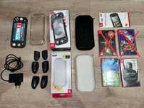 Switch Lite Cinza com 4 jogos