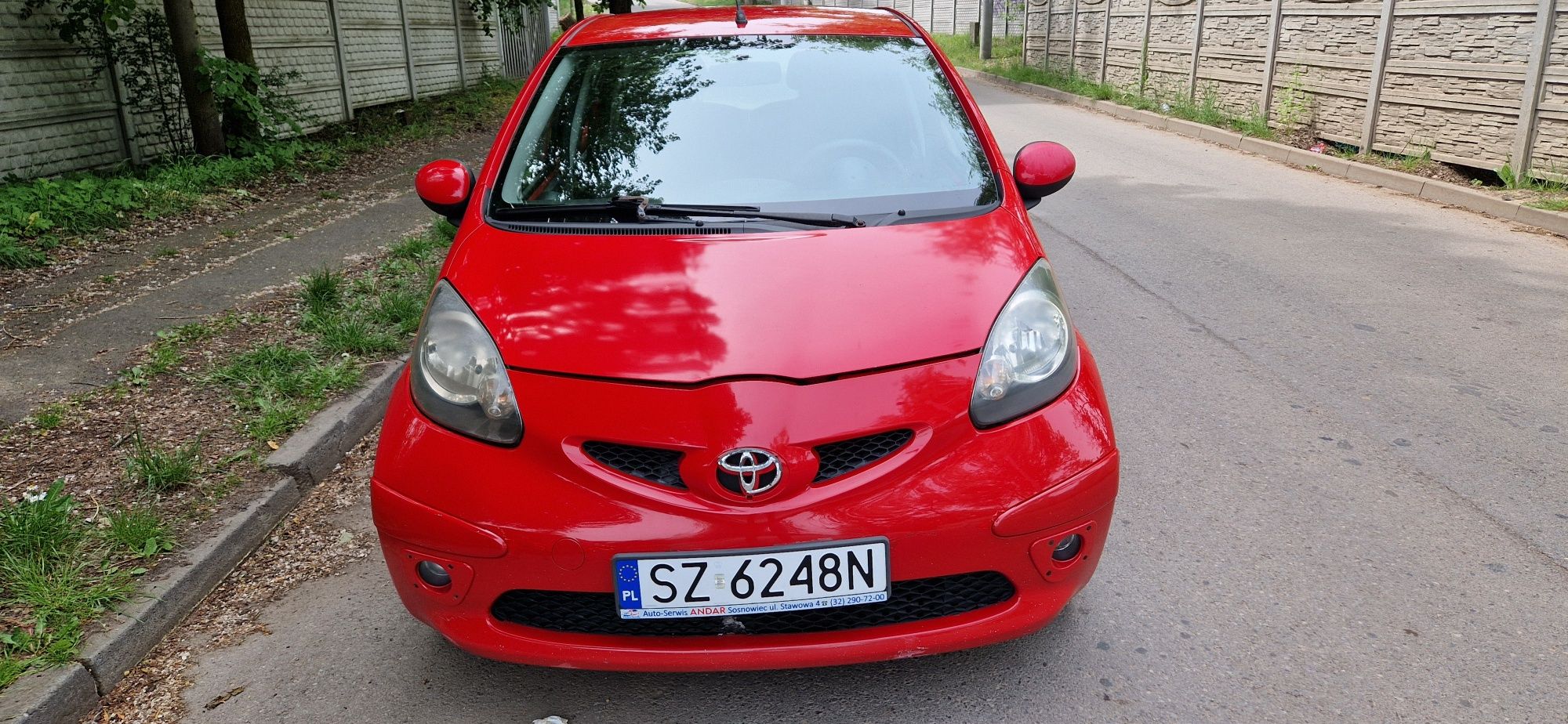 Ładna toyota Aygo 5drzwi klimatyzacja