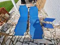 Espreguicadeiras de jardim ou piscina