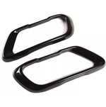 Capas de ponteira de escape preto BMW M X5 ou X7