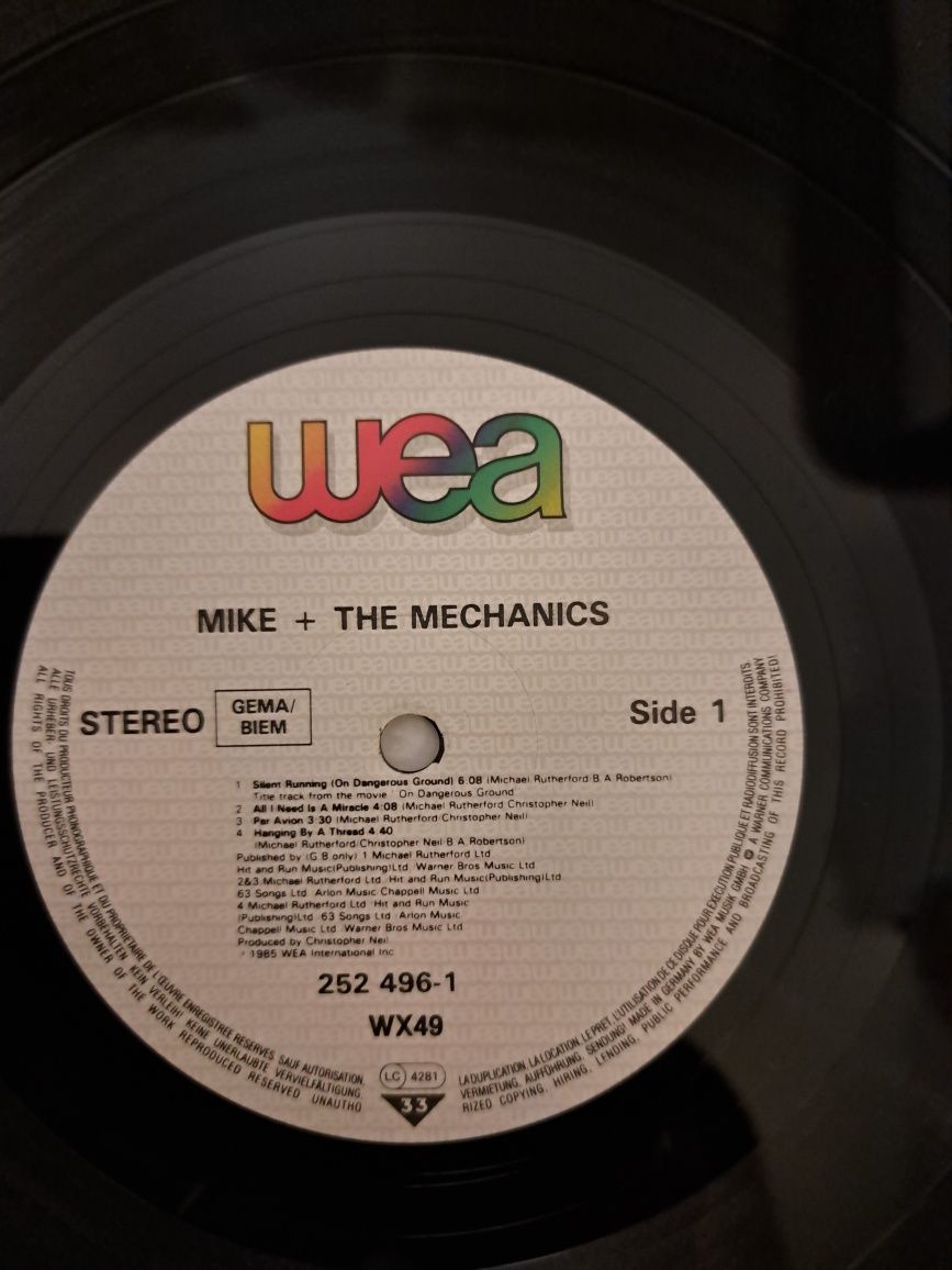 płyta winylowa MIKE THE MECHANICS- I wyd.