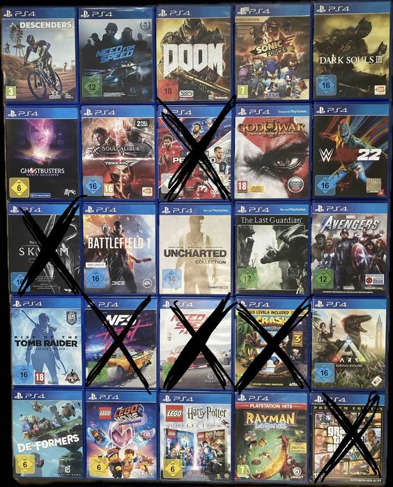 Ігри для плейстейшн/ps4/ps5