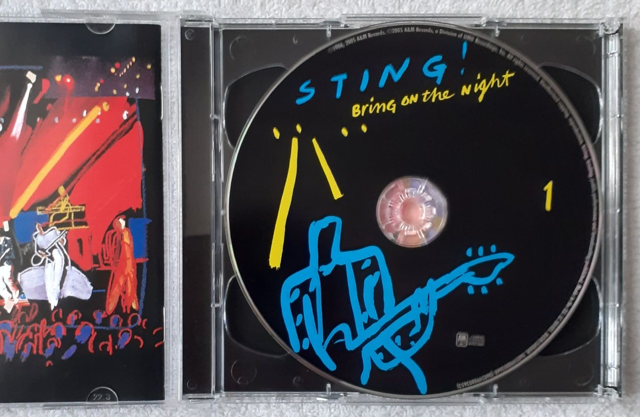 Sting – Bring On The Night (2 x CD, Album, Reissue, Remastered)