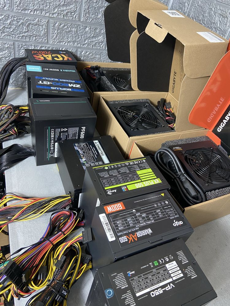 Блоки питания 500w,550w,600w,650w,700w,750w(Deepcool,Chiftec,Bequiet)