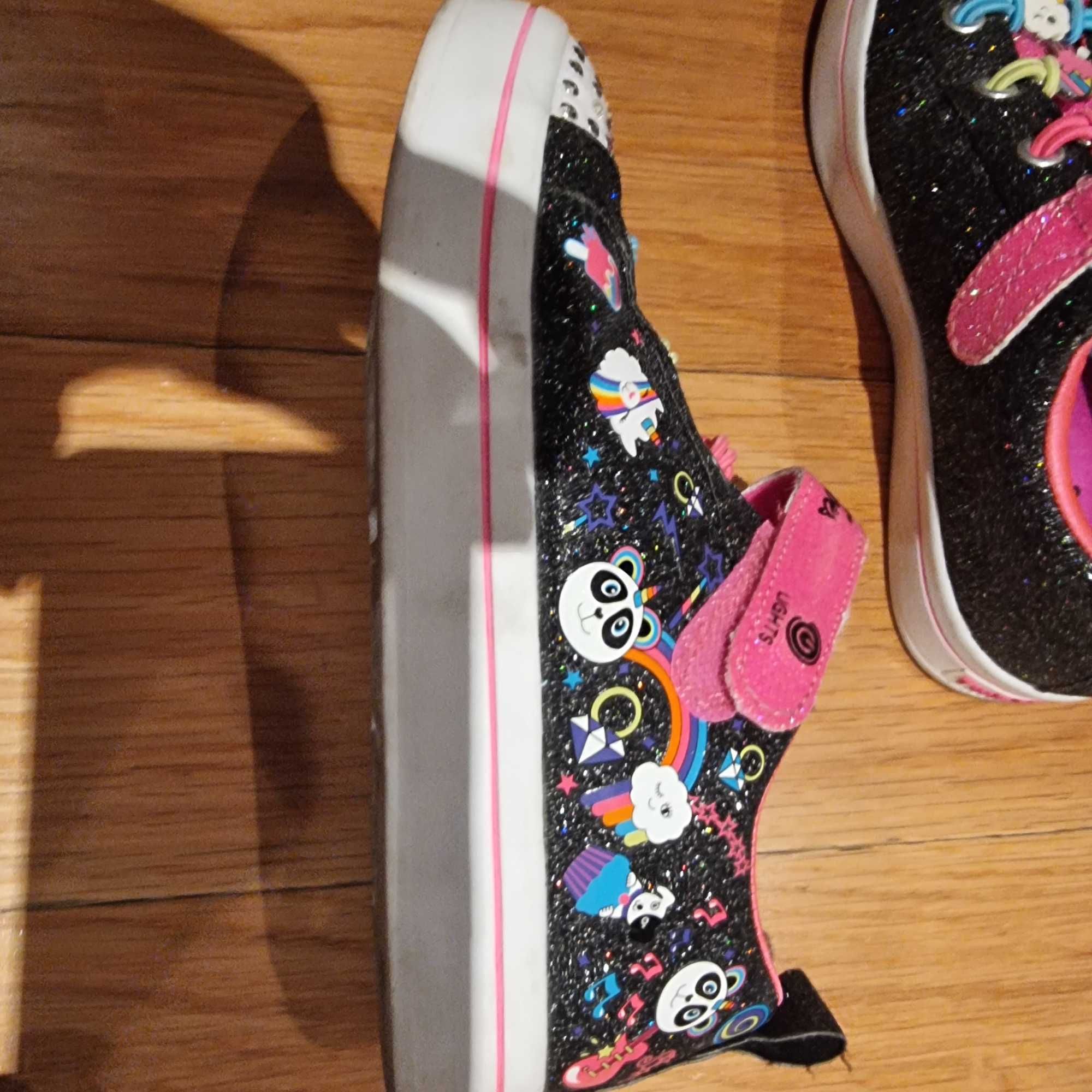 Tenis  menina skechers twinkle lights