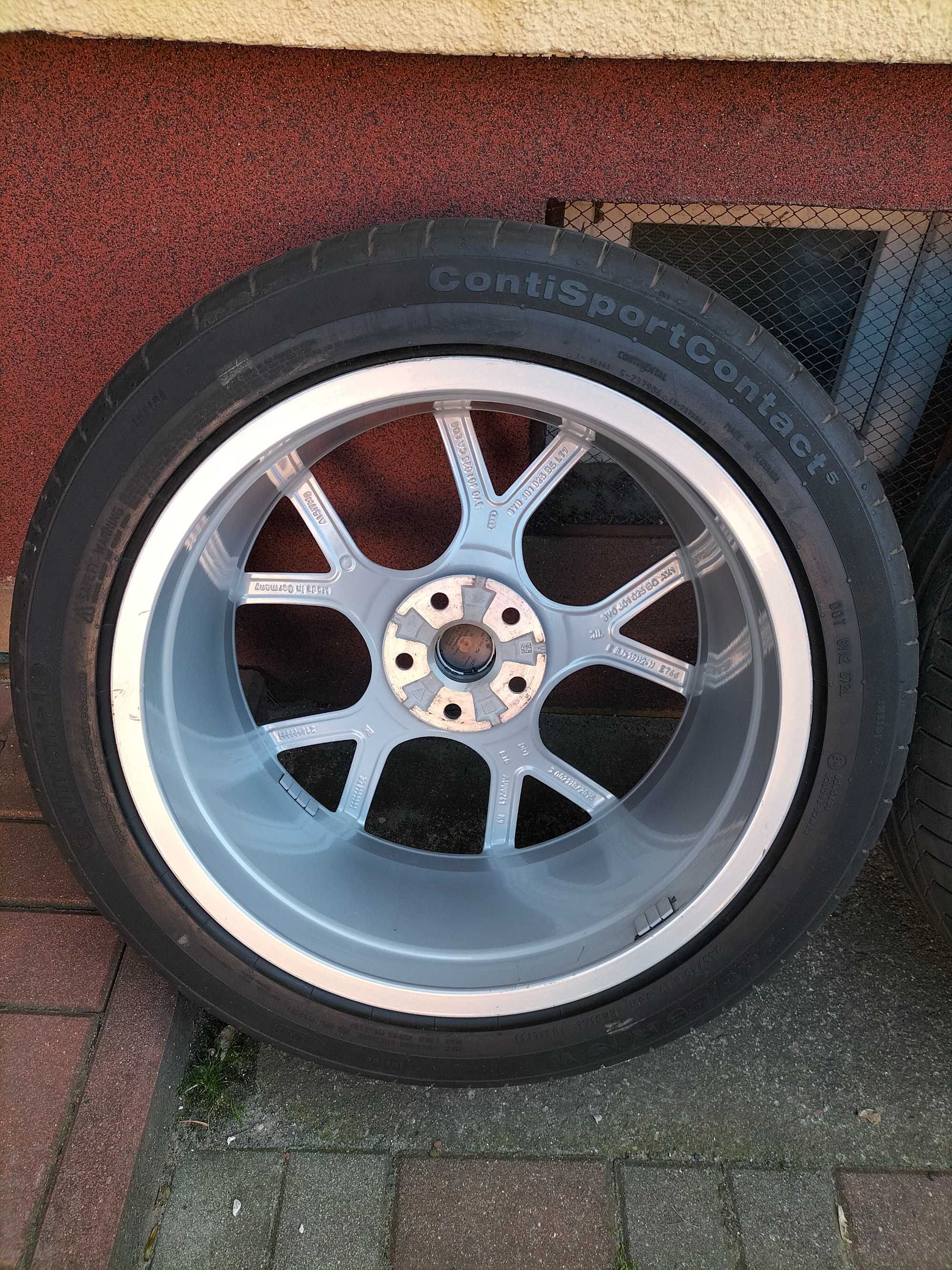 Felgi Koła Audi RS3 oryginalne 19 5x112 ET25 SREBRNE