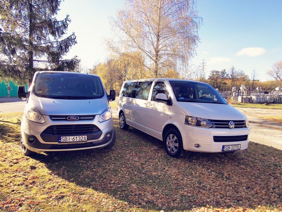 Bus wynajem busów 8 lub 9 osobowe wypożyczalnia wesela transport box