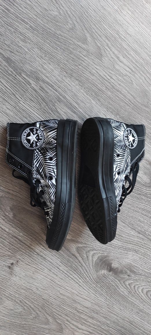 Converse Chuck Taylor wysokie czarno białe oryginalne