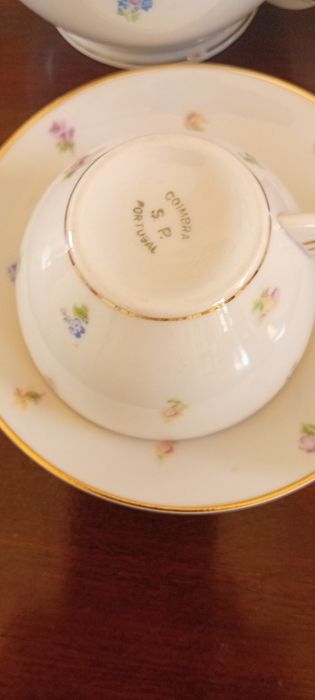 Serviço de café art deco